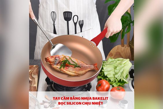 Chảo nhôm đa năng chống dính đáy từ Sunhouse SWP28MA - hình 4